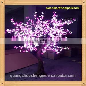 SJL15102601 Manufacturer Garden Decoration Outdoor Used Yellow Led Ginkgo Tree thumbnail-1