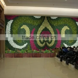Boxwood Hedge Wall&Fence Factory Indoor/outdoor Use Fake Grass Wall thumbnail-3
