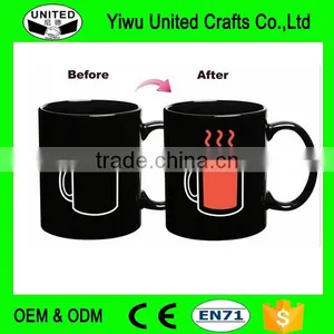 Logo Branded Color Change Magic Mug Cheap Coffee Mug thumbnail-1