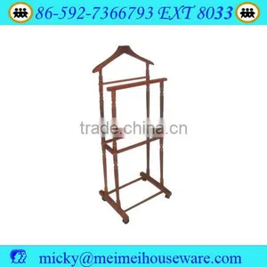 Antique Wooden Men's Valet Stand thumbnail-1