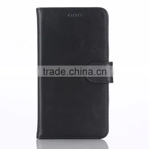 High Quality Crazy-horse PU Card Bumper/pocket Cell Phone Case for LG thumbnail-4