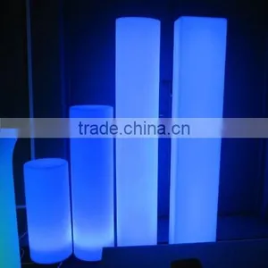 High Quality Decorative PE Material Pillar /16 Color Changing Led Light up Standing Pillar thumbnail-1