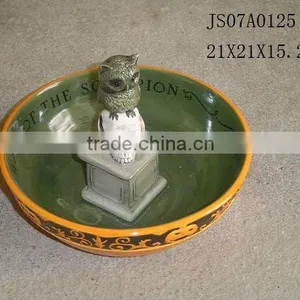 Ceramic Halloween Owl Bowl/ Halloween Items thumbnail-1