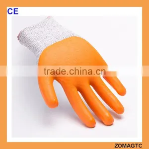 PU Top Fit Grip Coated Industry Cut Resistant Safe Workshop Gloves thumbnail-3
