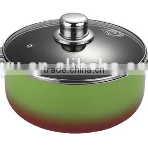 8pcs Rainbow Color Changing Aluminum Nonstick Cookware Set thumbnail-4