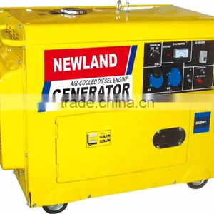 Electric Start Soundproof 5kva Diesel Generator thumbnail-1