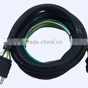 S10080 Trailer Wiring Harness With 4-Flat Connector thumbnail-3