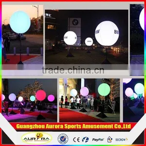 Customized Logo Inflatable Tripod Stand Lighting Balloon for Party thumbnail-2