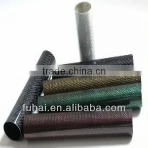 Carbon Fiber Colorful OEM Tube With Matte Surface Treatment thumbnail-1
