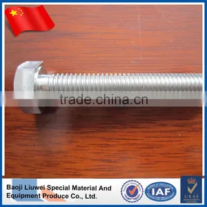 HIGH QUALITY AND LOW PRICE DIN933 TITANIUM HEXAGON HEAD BOLTS thumbnail-1