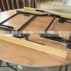 Plywood Round or Rectangle Folding Tables Wedding Table thumbnail-2