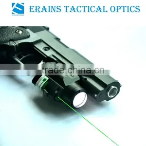 Compact Glock Pistol and Full Size Handgun Fittable Subzero Work Aluminium Tactical 220 Lumens LED Light With Green Laser Sight thumbnail-6