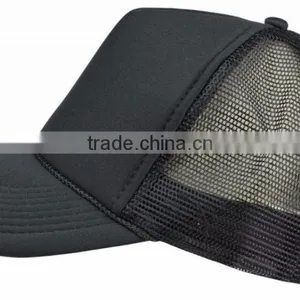 Custom Fashion 5 Panel Dark Grey Trucker Cap thumbnail-3