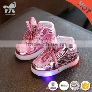 HFR-YS-55 Fashion Economical Dancing Glowing Light Shoes Sneakers for Kids thumbnail-3