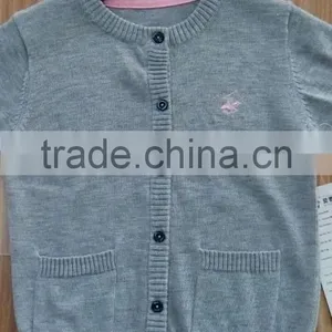 (KD0441) Excellent Quality Kid Cardigan Sweaters thumbnail-3