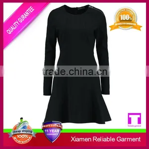 New Model Dress Knee-length Bodycon Slim Girls Party Dresses thumbnail-4