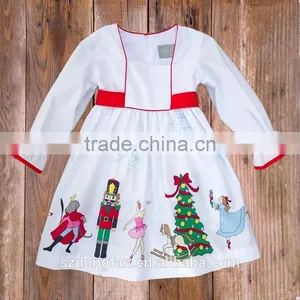 Baby Girls Christmas Party Dress Infant Toddlers Every Day Dress thumbnail-1