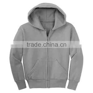 Cheap Boys Zip Up Hoodie Blank For Custom Printing Wholesale Design Your Own Hoodie thumbnail-2