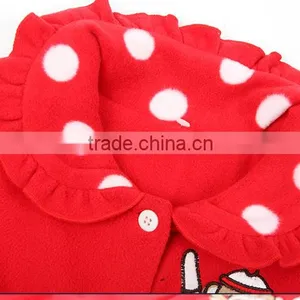 2014 Polar Fleece Girls Pajamas Size 8 thumbnail-4