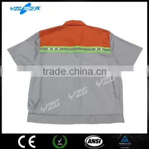 Reflective Built-in LED Light Flashing Working T-shirt thumbnail-5