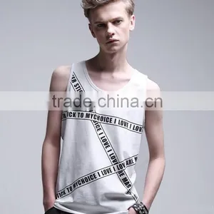 New Men's T-Shirt Tank Top In Gym Muscle Singlet Low Price Tank Top Mens Sports thumbnail-1