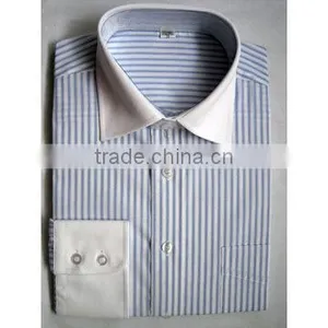 Men's Fashion Shirt Italian Style Tc/cvc/100%cotton Shirt thumbnail-2