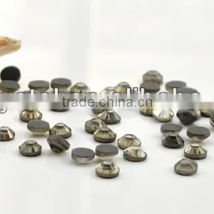 Wholesale Hot Fix Glass Crystal,Hot Fix Rhinestones Rose & Flatback in Black Diamond Rhinestine thumbnail-4