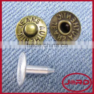 Fashion Jeans Button Metal Rivet For Garments thumbnail-1