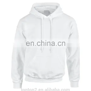 Custom Wholesale Blank Men Pullover Hoodies thumbnail-3