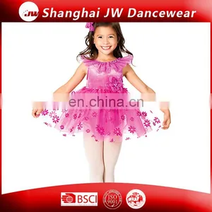 Beautiful Multilevel Pink Dance Skirts for Girl thumbnail-1