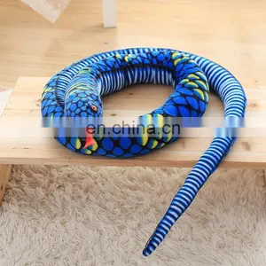 Free Sample Soft Toy Snake the Simulation of Python Plush Snake Stuffed thumbnail-4