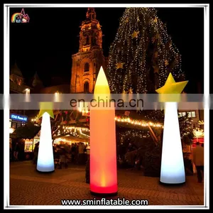2016 New Product Inflatable Light Decoration Christmas Eye Catching Yard Lights Cones Decorate On Sale thumbnail-2