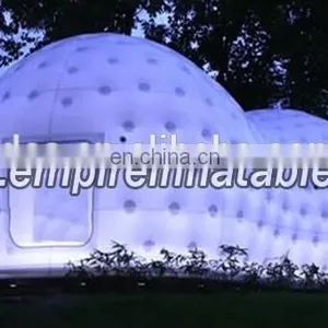 White Inflatable Dome Tent With EN71 thumbnail-1