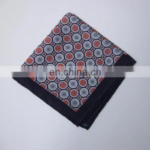 100% Silk Pocket Square Hand Rolled Edges 2016 New Design thumbnail-1