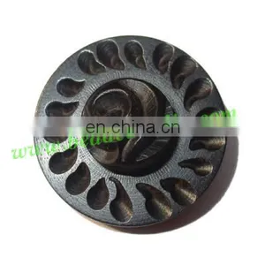 Handmade Wood Buttons, Size : 11x25mm BTWDR019 thumbnail-1