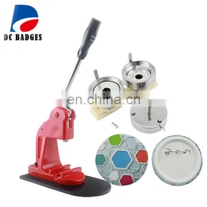 Hot Wholesale Badge Maker Machine With 58mm Mould Pin Button Machine Interchangeable Die Mould thumbnail-1
