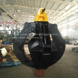 OEM Service Hydraulic Orange Peel Grapple for SK120 Excavator thumbnail-5