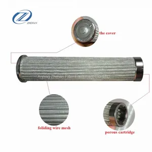 Stainless Steel Hydraulic Pump Pleated Oil Filter Element thumbnail-5