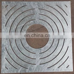 Square Corten Tree Grids/grille thumbnail-2