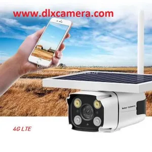 Outdoor Water-proof 1080P 4G LTE Wireless Solar Powered HMD Camera Two Ways Audio WIFI IP IR Bullet Camera With SD Audio and Mobile's APP Wireless Solar Powered HMD Camera Two Ways Audio WIFI IP IR Bullet Camera With SD Audio and Mobile's APP thumbnail-2