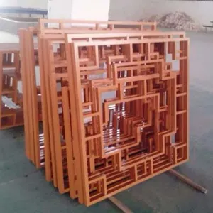 Aluminum Veneer Slat Fence Metal Building Materials thumbnail-2