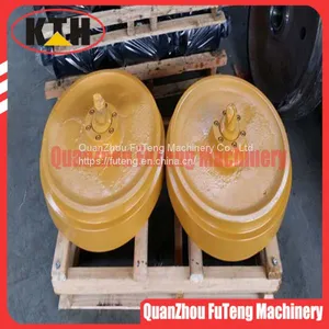 Caterpillar D10N Undercarriage Idler Group Guide Wheel Idler CAT Dozer Front Idler 1253537 thumbnail-3