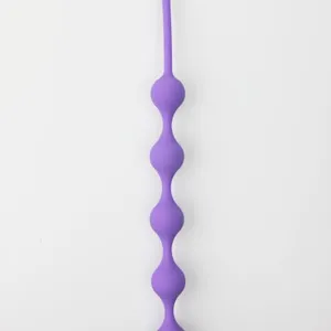 Butt Plug Silicone Anal Beads Anal Sex Toys With Safe Pull Ring, 11