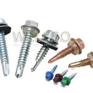Hexagon Head Self Drilling Screw With EPDM Washer thumbnail-1