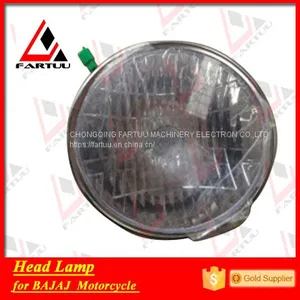 Bajaj Boxer Spare Parts Motorhead Headlight Assembly Motorcycle Head Light Kit thumbnail-1