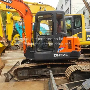 Second Hand 100% Original Doosan/Daewoo DH55 Mini Excavator for Sale thumbnail-5