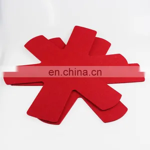 Simple Style Polyester Felt Pan Coasters Felt Pan Pads / Mats thumbnail-1