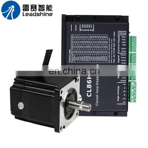 Orginal Leadshine Nema34 8NM Closed Loop Hybrid Servo Driver Kit CL86H and 86CME80 Stepping Motor Drive 86mm thumbnail-1