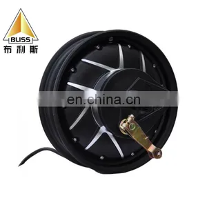 3000W 60-120V Permanent Magnet dc Electric Hub Motor Wheel 10 Inch Hub Motor Electric Motor Wheel Hub thumbnail-4