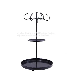 High Quality Metal Jewelry Display Rack Unique Design for Household Jewelry Rack Storage thumbnail-4